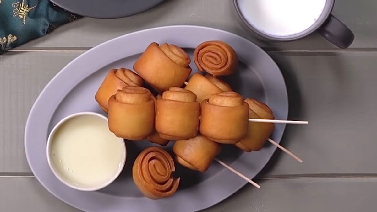 Bánh bao chiên mini