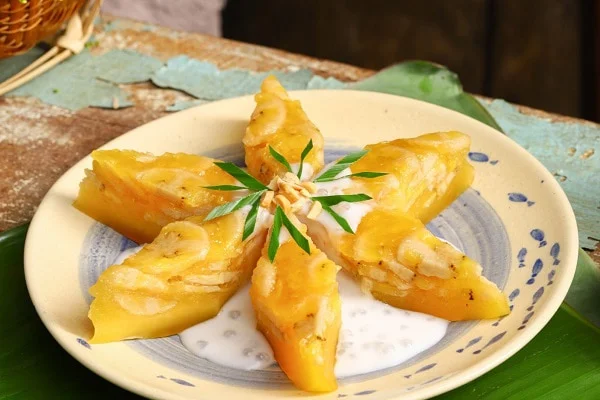 Bánh chuối hấp (ngọt)