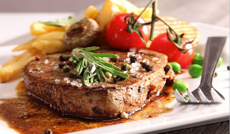 Bò áp chảo tiêu đen