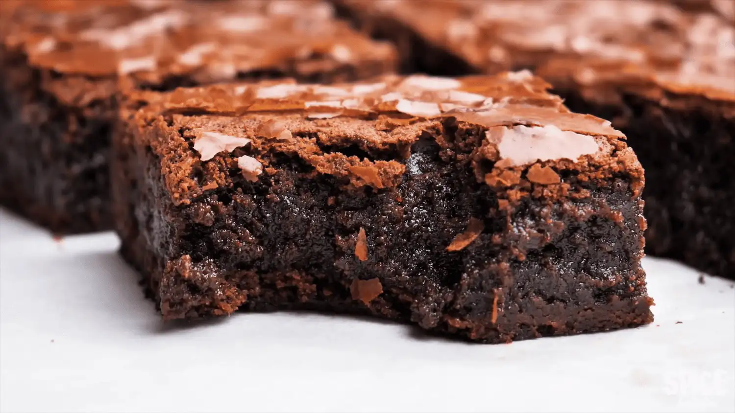 Brownie fudgy