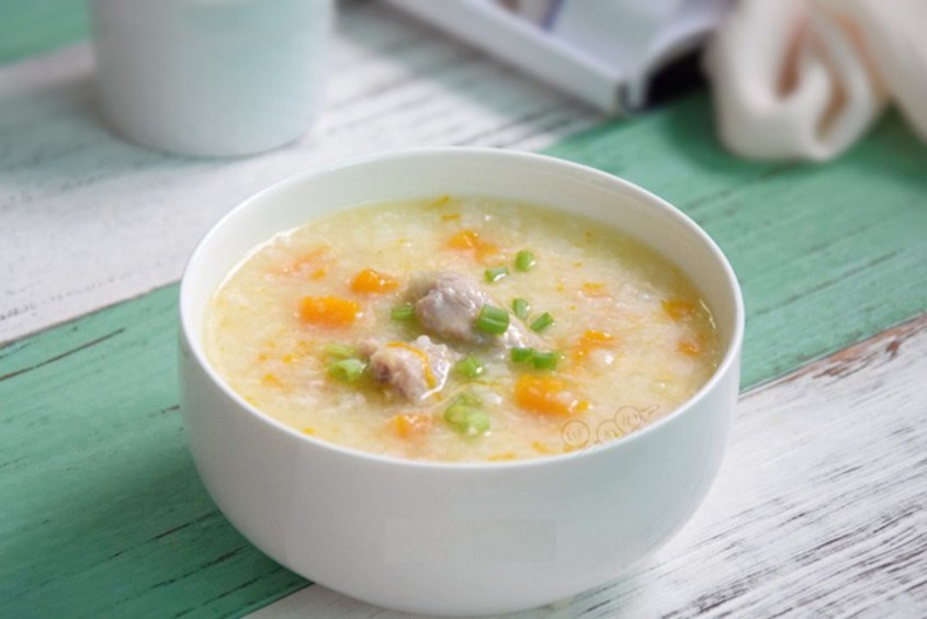 Cháo sườn khoai tây