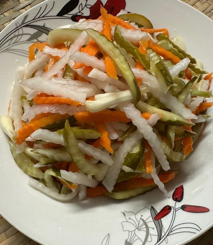 Dưa góp củ cải trắng – cà rốt