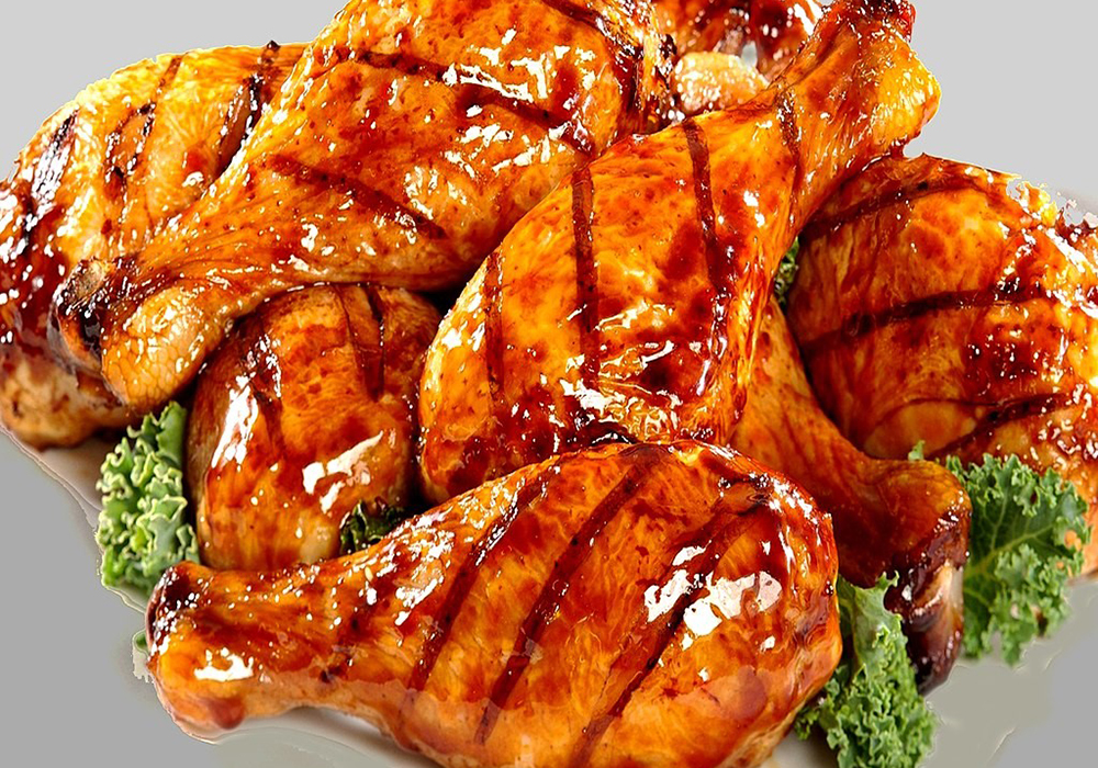 Đùi gà nướng mật ong