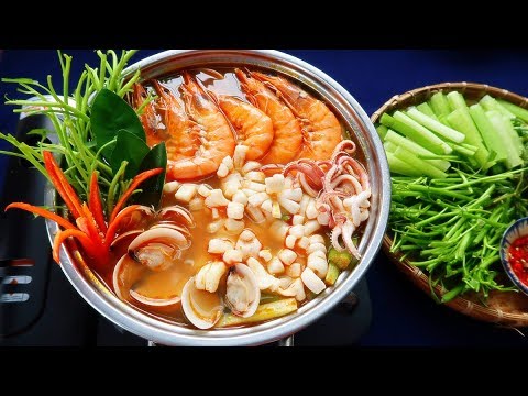 Lẩu hải sản chua ngọt