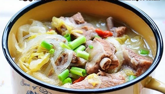 Miến Nấu Sườn