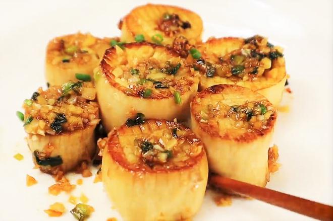 Nấm đùi gà nướng bơ tỏi