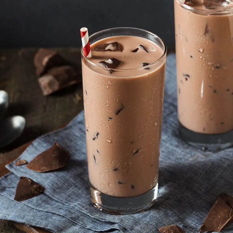 Sữa cacao đá