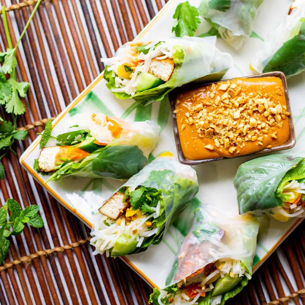 Tofu Summer Rolls
