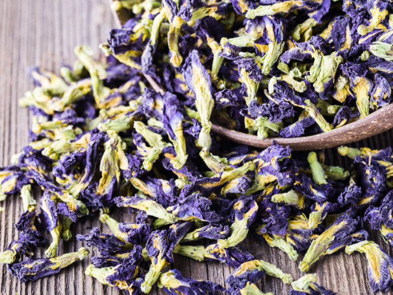 Hoa đậu biếc khô