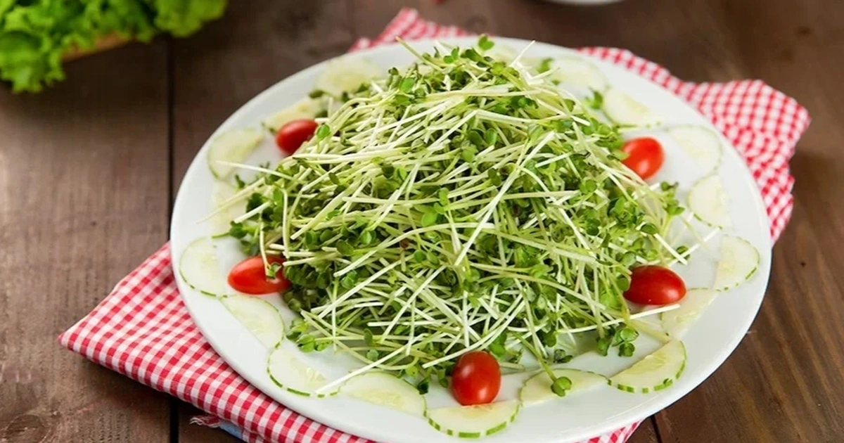 Rau mầm (cải, đậu, củ cải…)